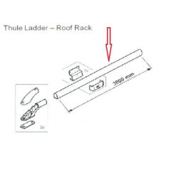 Thule Oval Tube L=3,0m Geanodiseerd