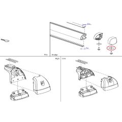 Thule Vulplaatje Probar Flex M6