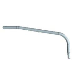 HTD Aluminium Buis Gebogen 2st.