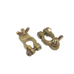 Accuklemset met vleugelmoer M8/M10