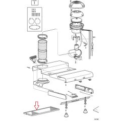 Dometic CK400 Afzuigkap Vet Filter