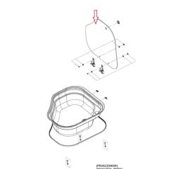 Dometic CE04 Glasdeksel