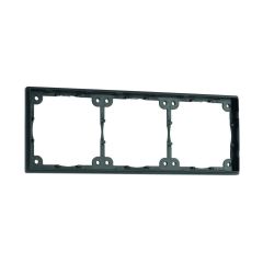 Presto Afstandsraam 3-Vaks 3mm S-20.000 Zwart