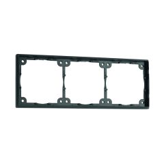 Presto Afstandsraam 3-Vaks 3mm S-20.000 Zwart