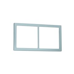 Presto Afdekraam 2-Vaks S-20.000 Chroom Mat