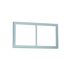 Presto Afdekraam 2-Vaks S-20.000 Chroom Mat