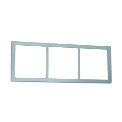 Presto Afdekraam 3-Vaks S-20.000 Chroom Mat