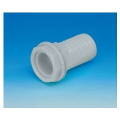 Slangverbinder Recht met Moer 30mm