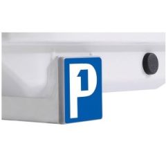 P1 Afdekdop met logo