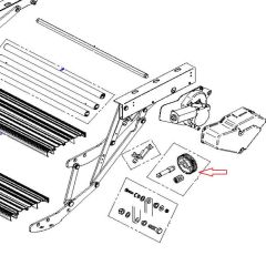 Thule Doubele Step Repair Kit Pinion 