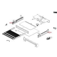 Thule Slide-Out V19 Frame Ducato/Jumper/Boxer 700