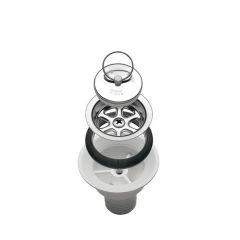Smev Afvoerplug Recht 25mm Compleet