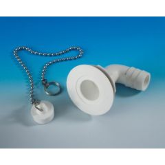 Afvoerplug Haaks 19mm Compleet