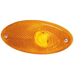 Hella Zijmarkering met Reflector Ovaal Inbouw Oranje