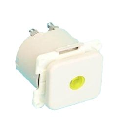 Presto Wipschakelaar met Lampje Inbouw Wit S-10.000