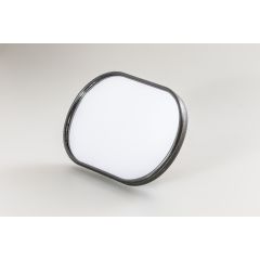 Emuk Spiegelkop Zwart 180 x 120mm