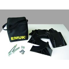 Emuk Onderlegschijven + Wielkeggen Set