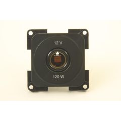 Presto Contactdoos 12V 2-Polig Inbouw S-10.000 Zwart