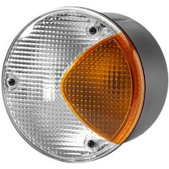 Hella Achteruitrijlicht/Knipperlicht Rond Wit/Oranje 12/24V