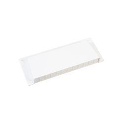 Ventilatierooster Wit opbouw 21x8.5cm