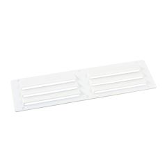 Ventilatierooster Wit opbouw 25x7cm