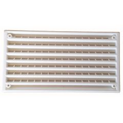 Ventilatierooster Wit 17x9cm