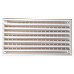 Ventilatierooster Wit 17x9cm