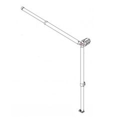 Fiamma left rafter + leg CaravanStore 310/440 6 holes