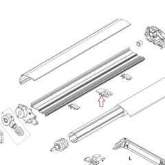 Fiamma F80S Rafter kit 