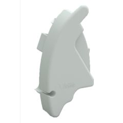 Fiamma Eindkap Lead Rail Rechts Polar White F65L 400-490 018