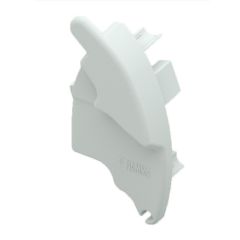 Fiamma Eindkap Lead Rail Links Polar White F65L 400-490 018
