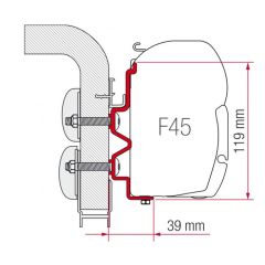 Fiamma Hymer Camp Adapter 300 F45