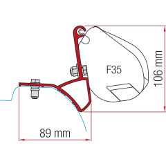 Fiamma Trafic/Vivaro/Talento/NV300/Rapido Mirande S Kit F35