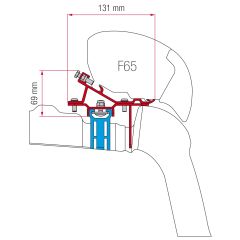 Fiamma VW Crafter/MAN TGE Roof Rail Kit H3-L3/L4 >2017 F65/F80
