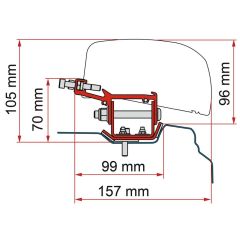 Fiamma Renault Trafic Kit H1-L2 >2014 F40Van