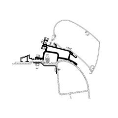 Thule Renault Master/Opel Movano Adapter 1998-2010