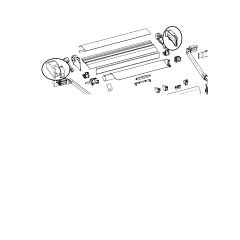Thule Eindkap LH+RH 9200 Wit