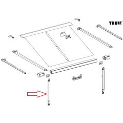 Thule Support Arm 1200 2.60