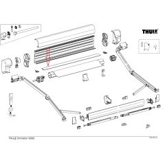 Thule Main Housing Bottom 8000 4.50
