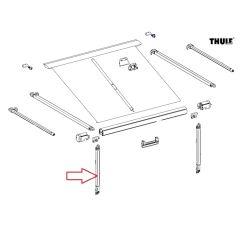 Thule Support Arm 1200 3.00/3.25
