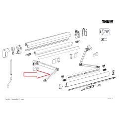 Thule Knikarm Compleet LH 5200 >3.00