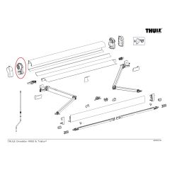 Thule Opdraaimechanisme 4900