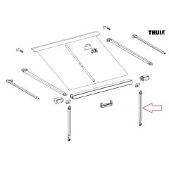 Thule Support Arm 1200 2.30