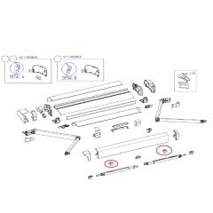 Thule 6300 Staander 2.60 mtr XL