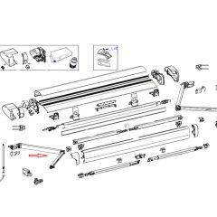 Thule LH Spring Arm 6300 2.60mtr