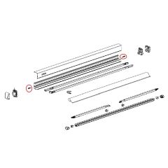 Thule Center Piece Fabric 3200 L+R