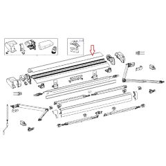 Thule 6300 Cover Housing 4.25m Wit