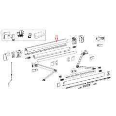 Thule Main Housing 5200 1.90 Wit