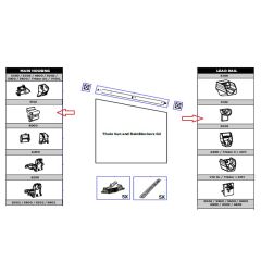 Thule Connection Pieces Tension Rafter 5102