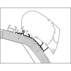 Thule Carthago C-Line Adapter >2014 400